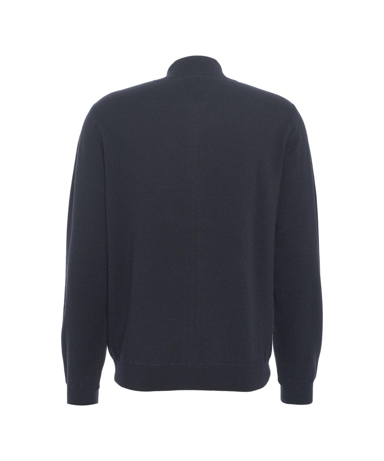 Bomber knit jacket Product Image