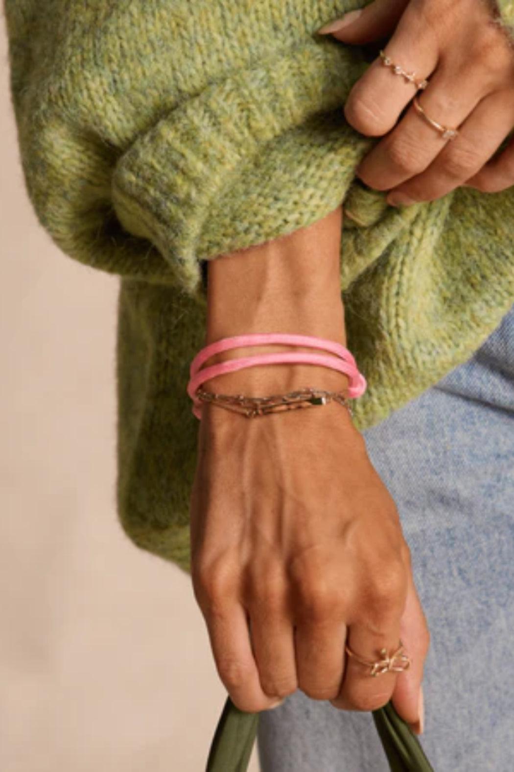 Pink Cord Bracelet Product Image
