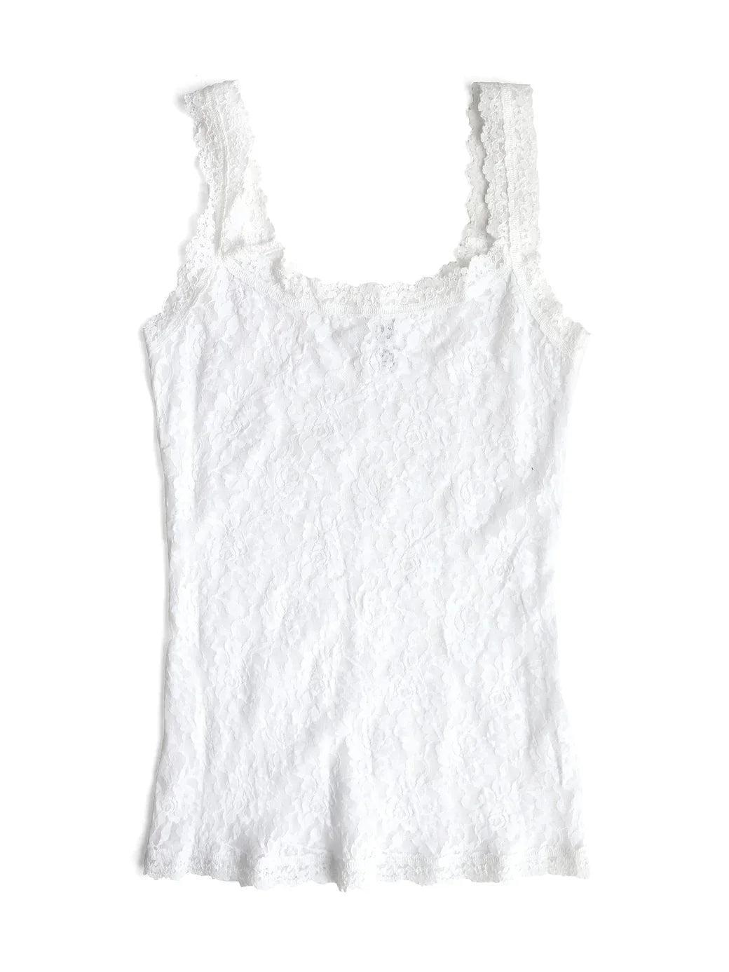 Signature Lace Classic Cami - White Product Image