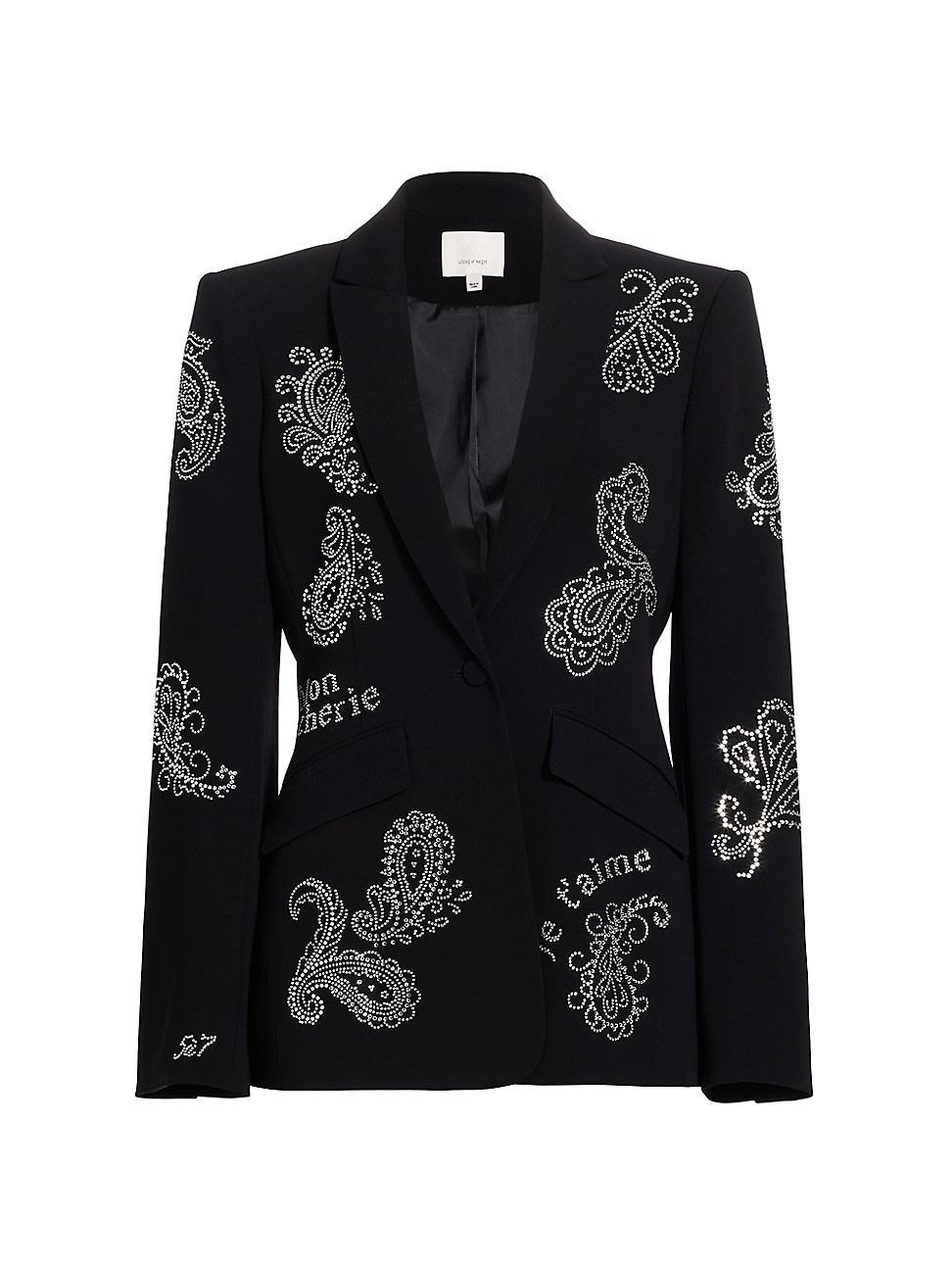 Womens Cheyenne Embellished Blazer Product Image