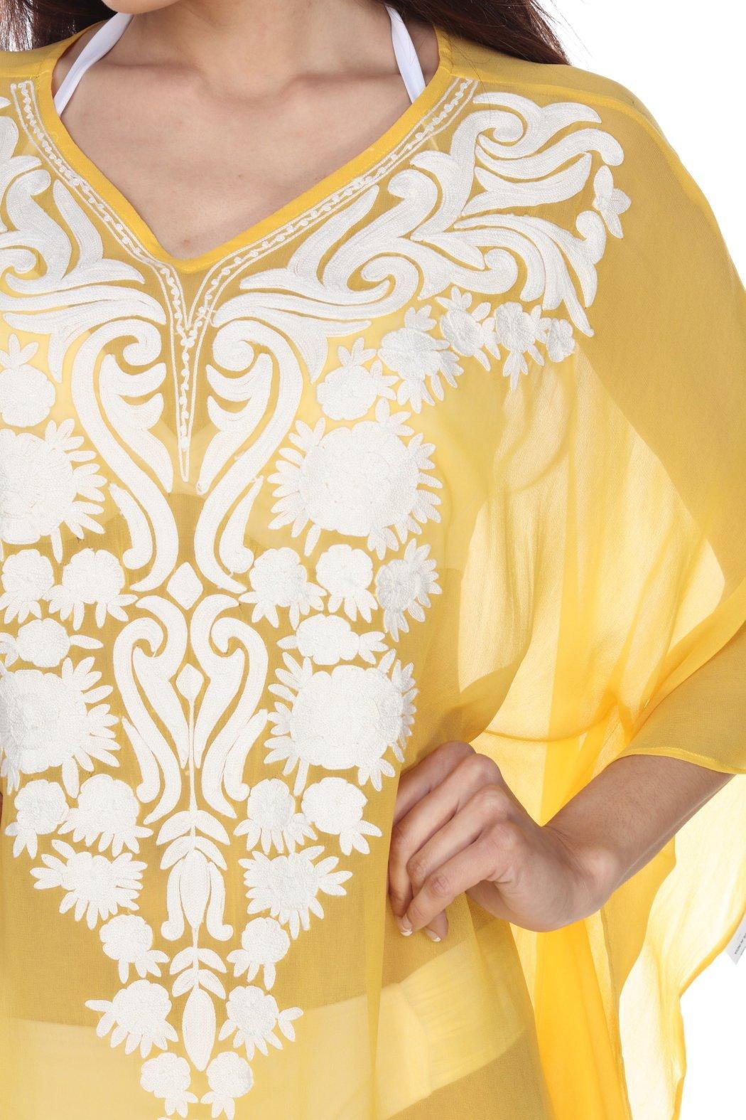 Sheer Embroidered Cover-Up Product Image