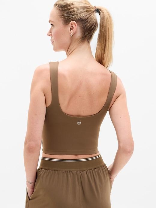 Transcend Square Neck Crop Sports Bra A-C Product Image