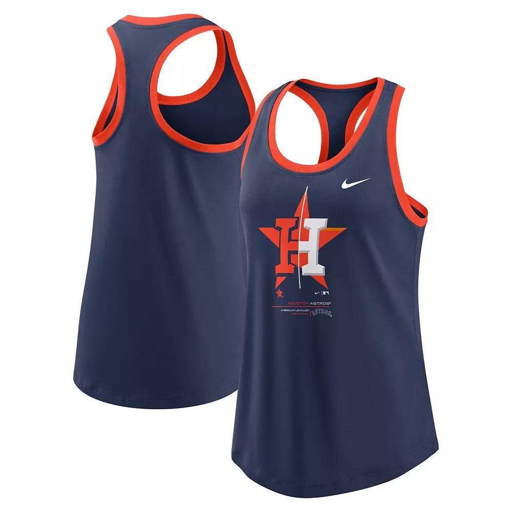 Women's Nike Navy Houston Astros Tech Tank Top,  Product Image