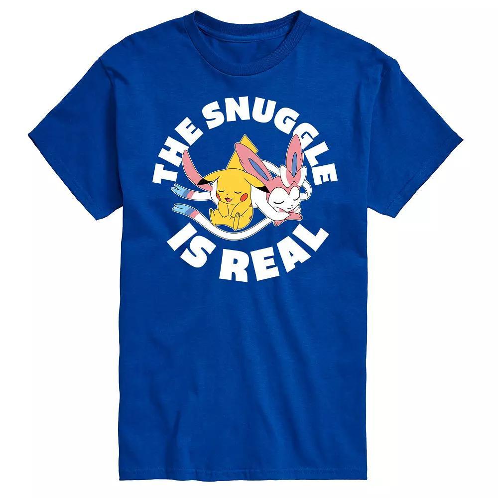 Big & Tall Pokémon The Snuggle Is Real Graphic Tee, Men's,  Product Image