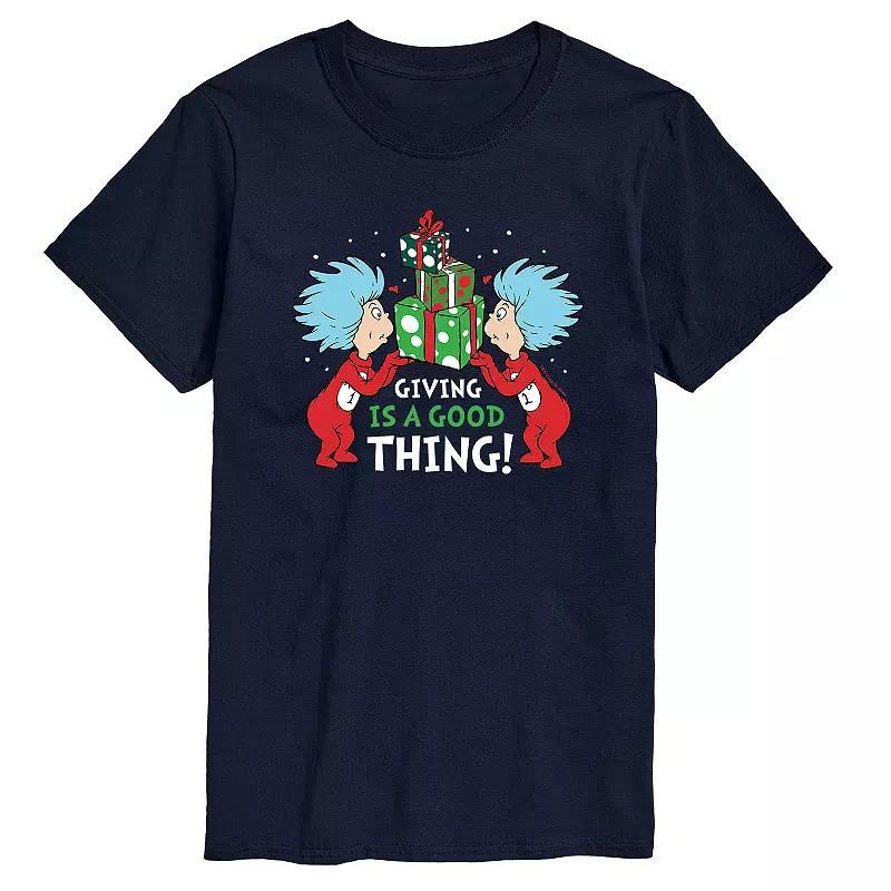 Mens Dr. Seuss Giving Is A Good Thing Tee Product Image