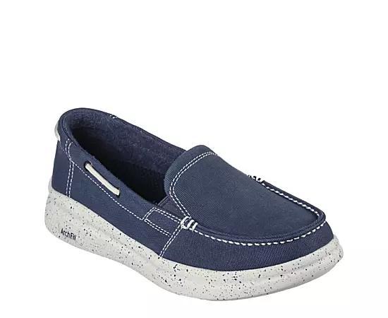 Skechers Womens Arch Fit Skipper Playful Slip On Sneaker Product Image