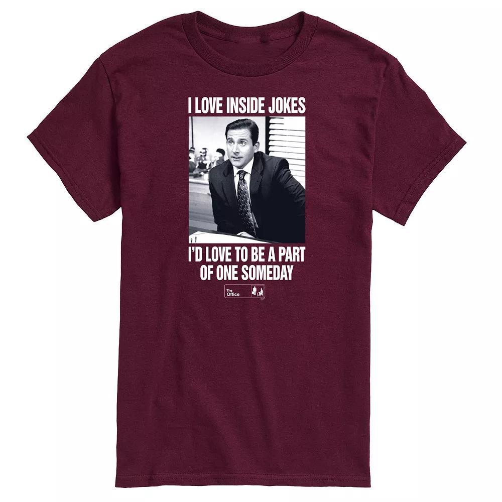 Men's The Office Michael Inside Jokes Tee,  Product Image