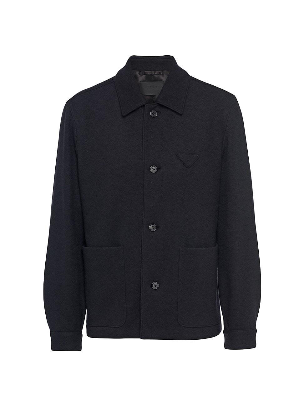 Mens Wool Blend Jacket Product Image