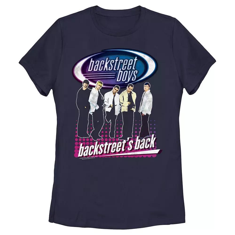Juniors' Backstreet Boys Backstreet's Back Graphic Tee, Women's, Size: Small, Blue Product Image