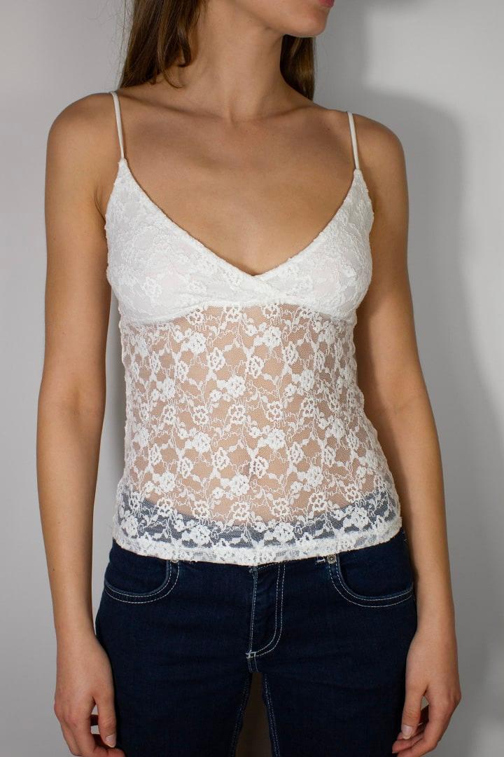 Lace tank top Product Image