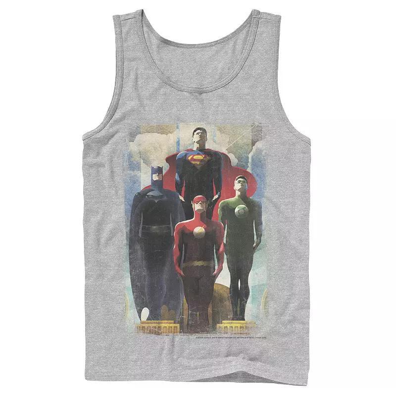 Men's DC Comics Justice League Heroes Look Up Tank Top,  Product Image