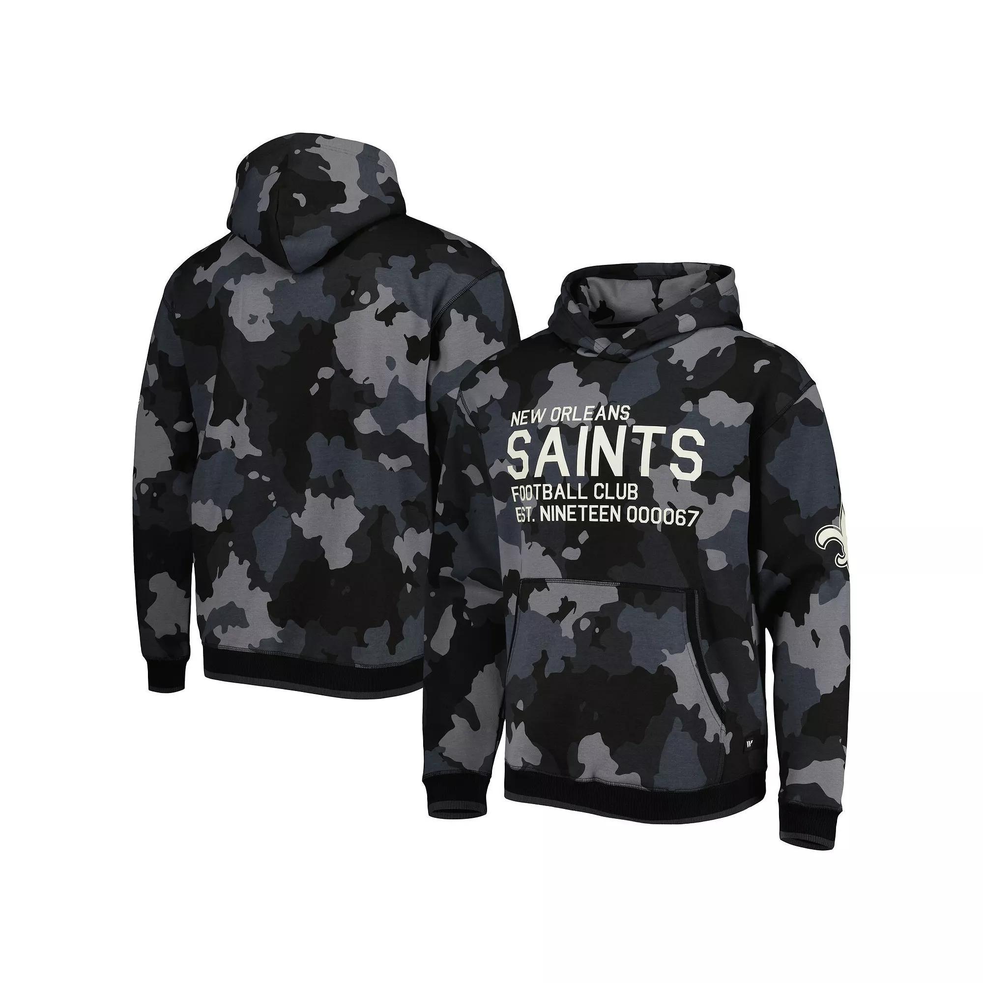 Mens The Wild Collective New Orleans Saints Camo Pullover Hoodie Product Image