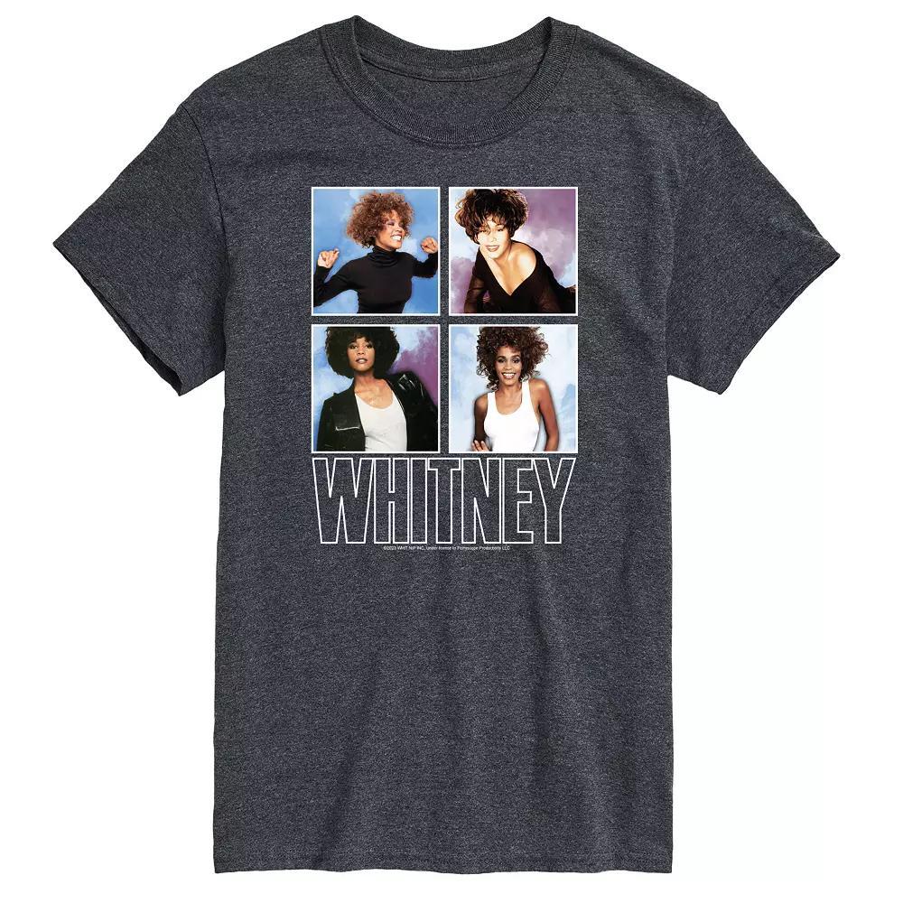 Big & Tall Whitney Houston Tee Tee, Men's,  Product Image