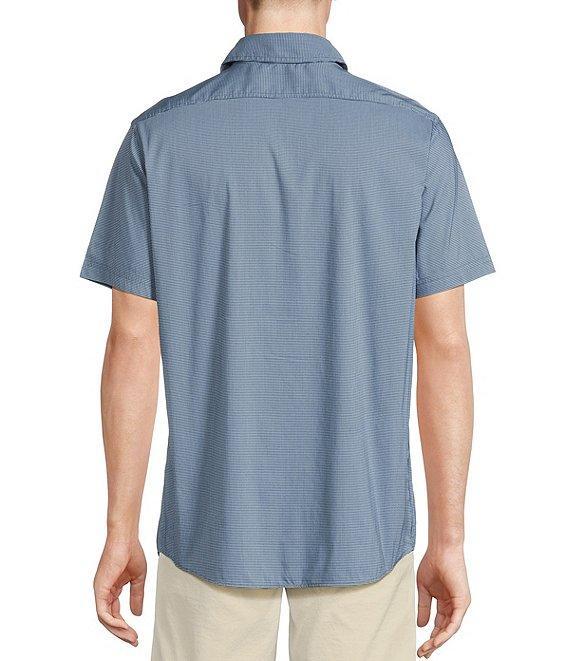 Cremieux Blue Label Big & Tall Performance Stretch Gingham Short Sleeve Woven Shirt Product Image