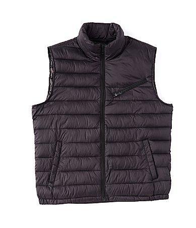 Cole Haan Mens Quilted Vest - Yellow Size Small Product Image