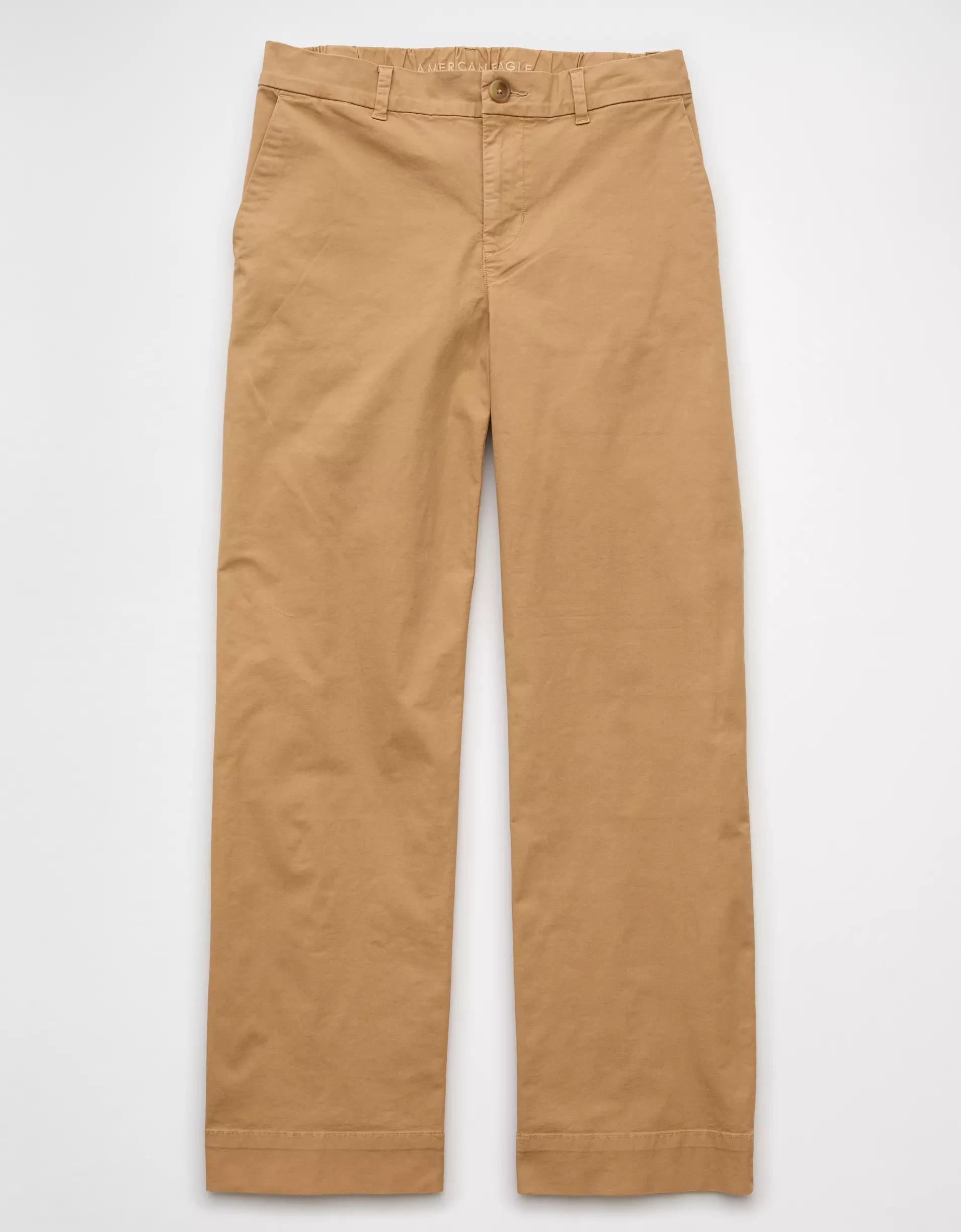AE Stretch Stovepipe Khaki Pant Product Image