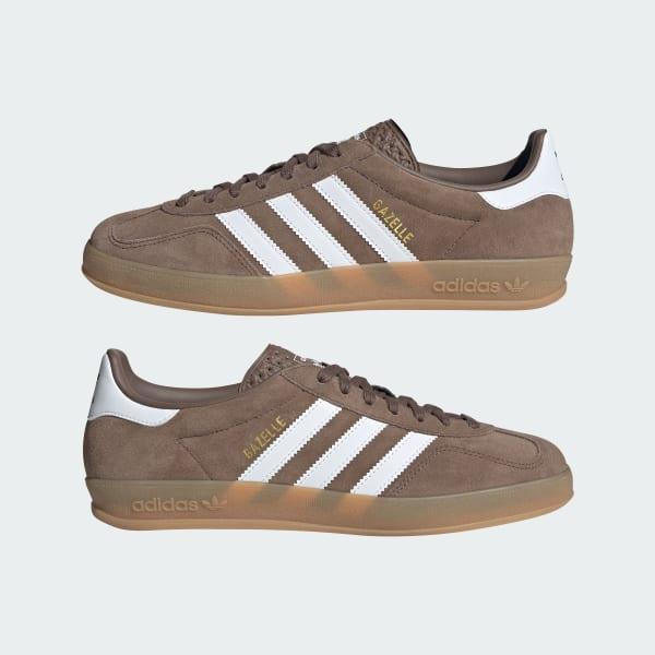 adidas Gazelle Indoor Shoes Olive Strata M 14 / W 15 Unisex Product Image