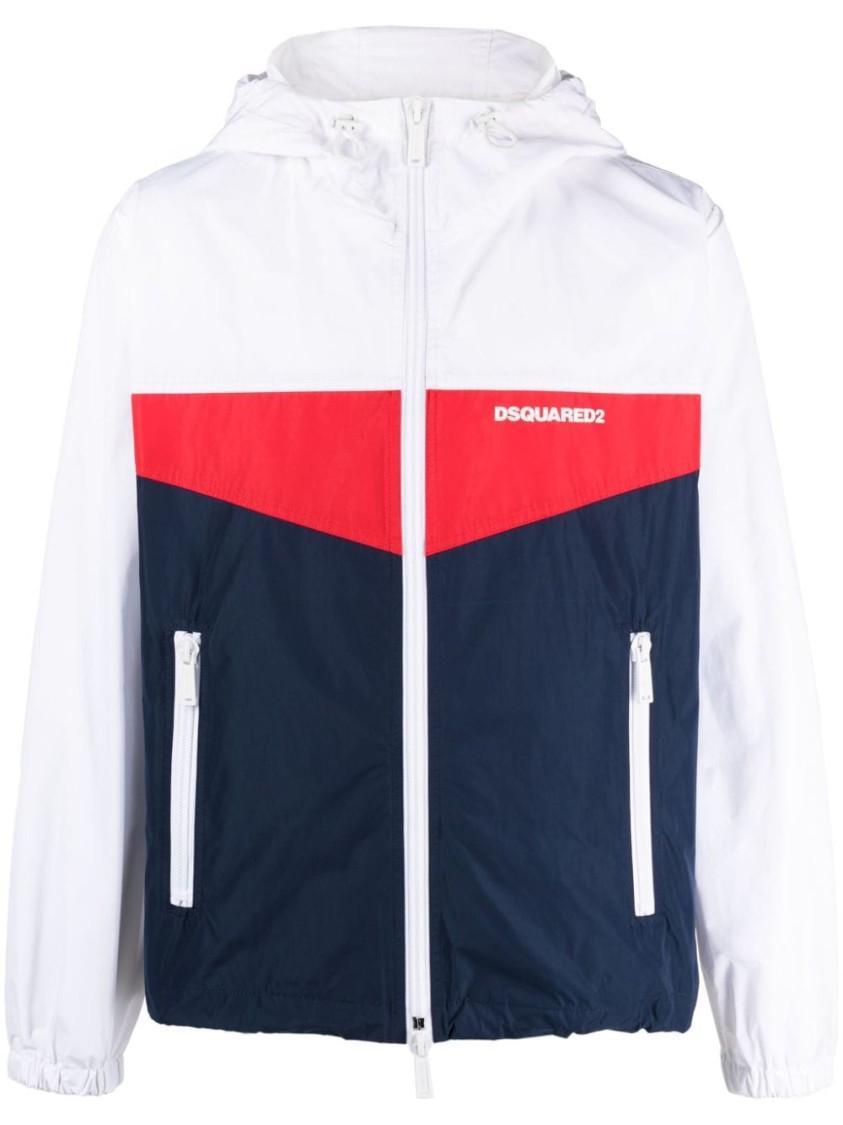 DSQUARED2 S74 Am1458 Man Blue Jacket Product Image