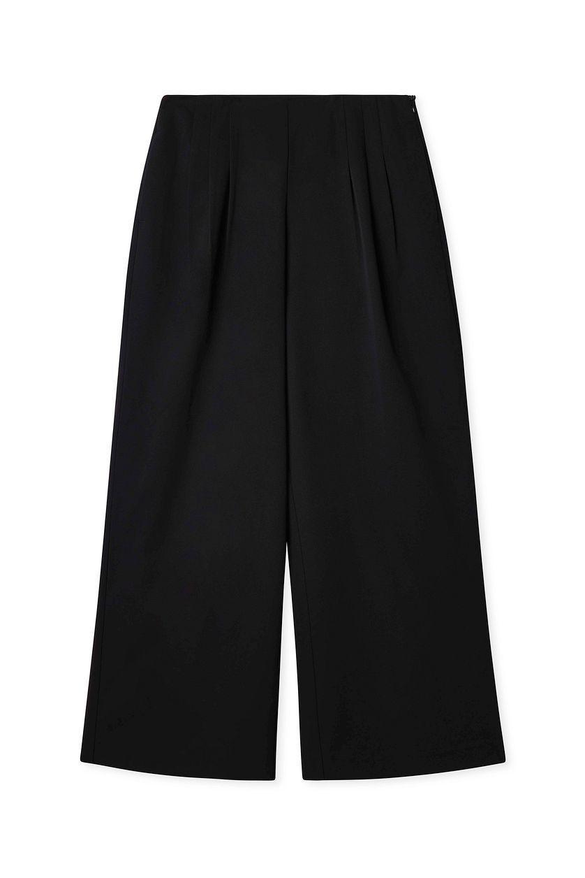 Wide Mid Waist Trousers Product Image