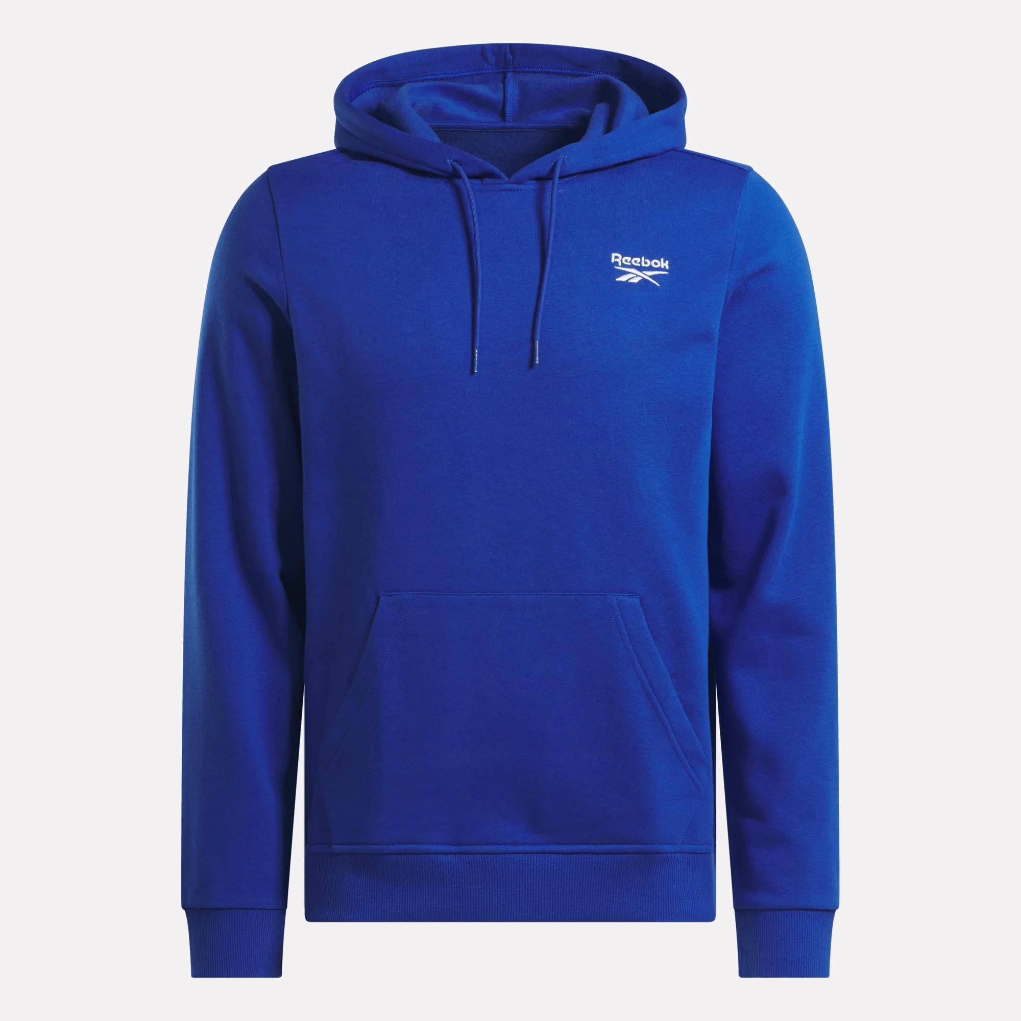 Men's Reebok Identity Small Logo Fleece Hoodie Male Product Image