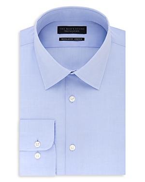 The Mens Store at Bloomingdales Solid Stretch Slim Fit Dress Shirt - 100% Exclusive Product Image