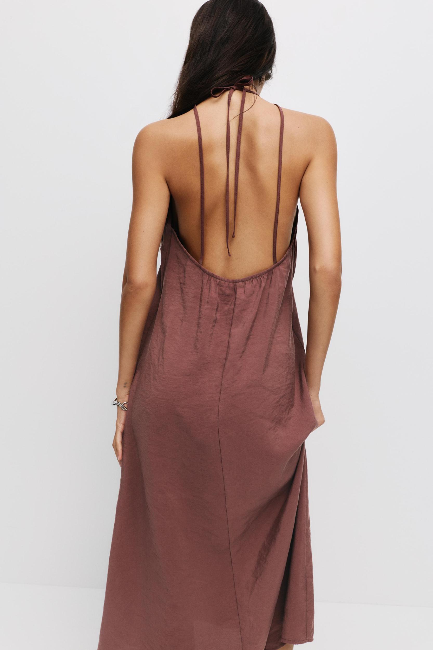 Halter midi dress Product Image