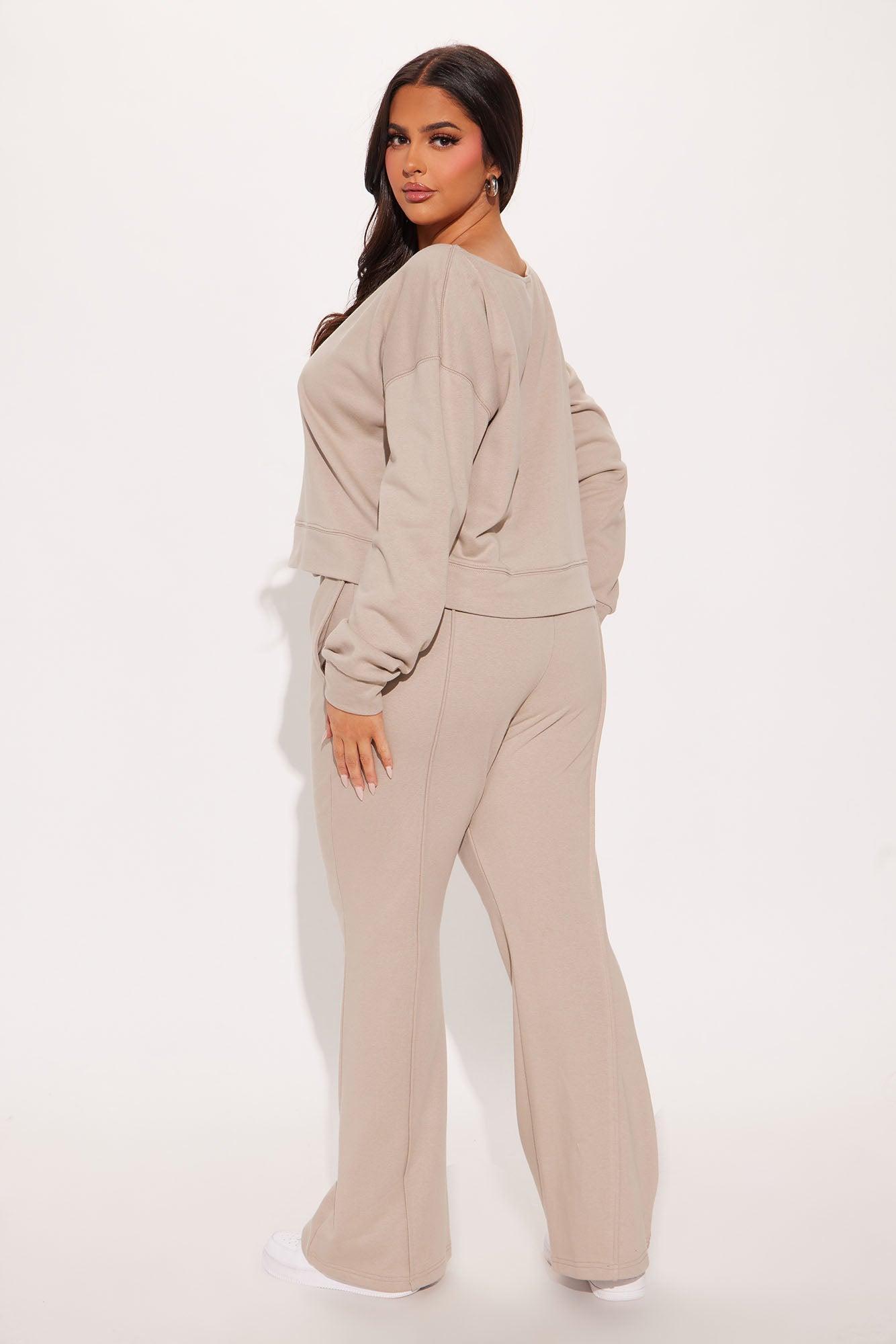 Easy Going Pant Set - Grey Product Image