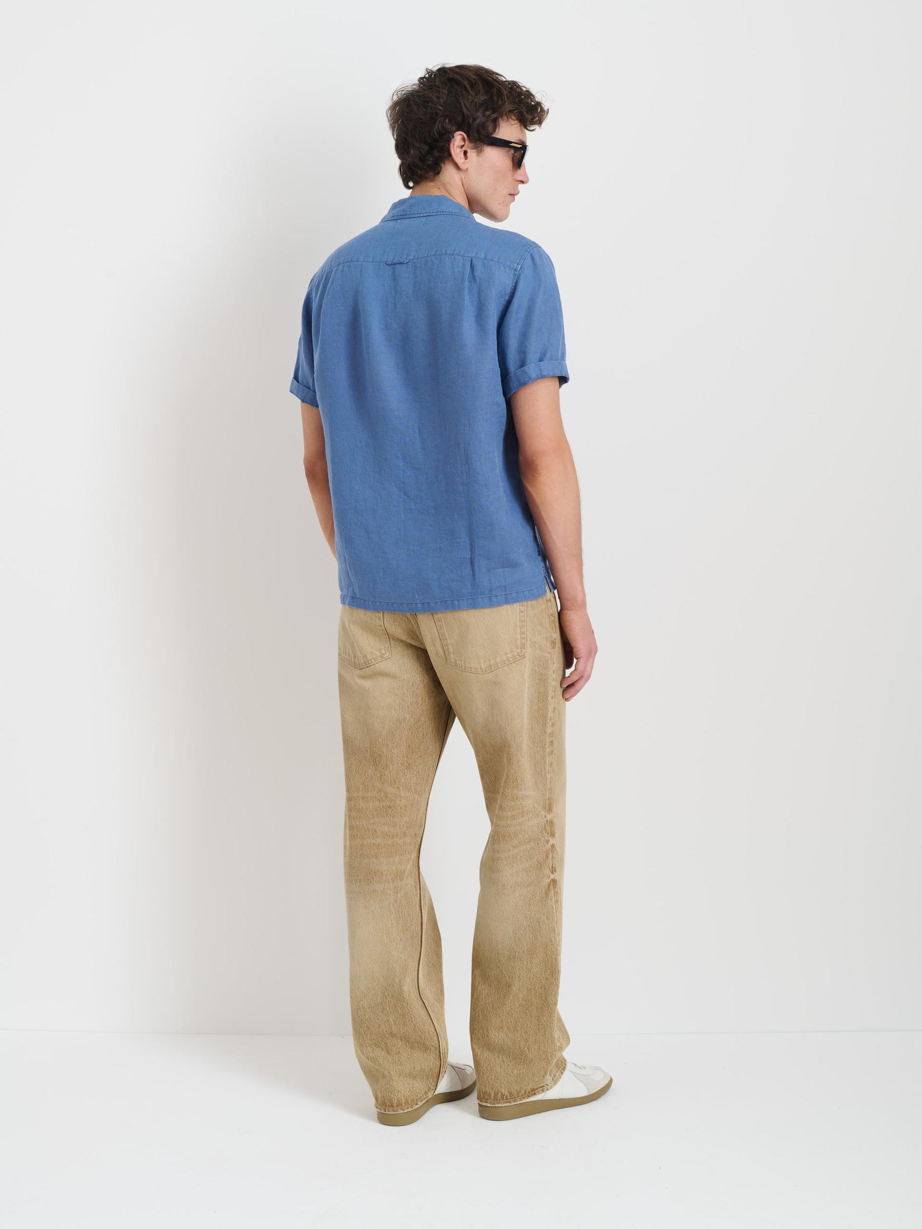 Garment Dyed Pull On Field Short In Linen Product Image