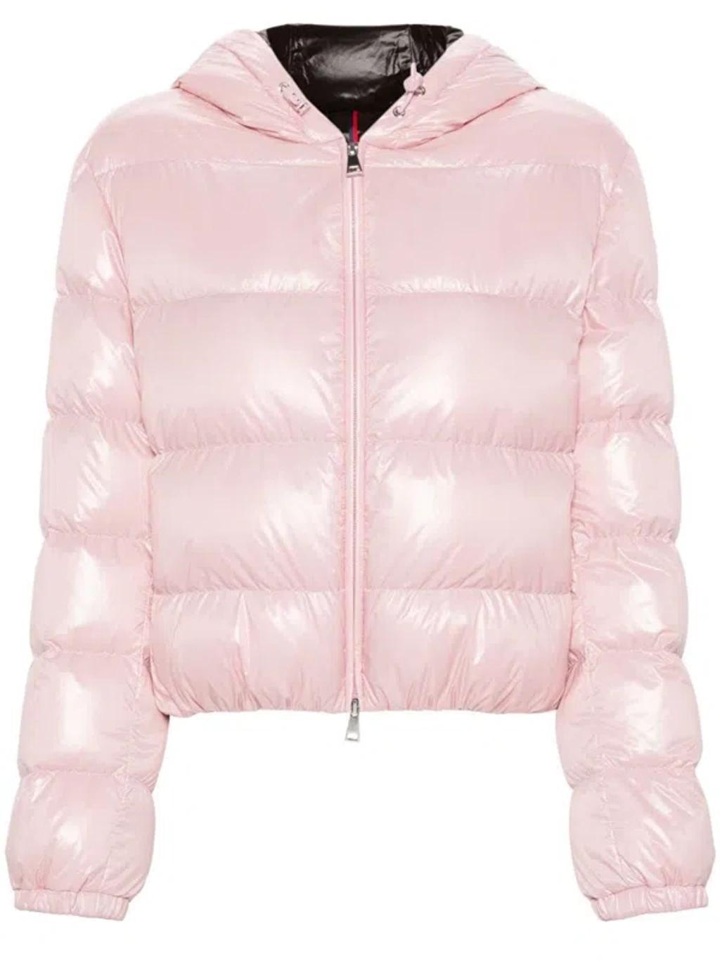 MONCLER Bayard Steppjacke In Pink Product Image