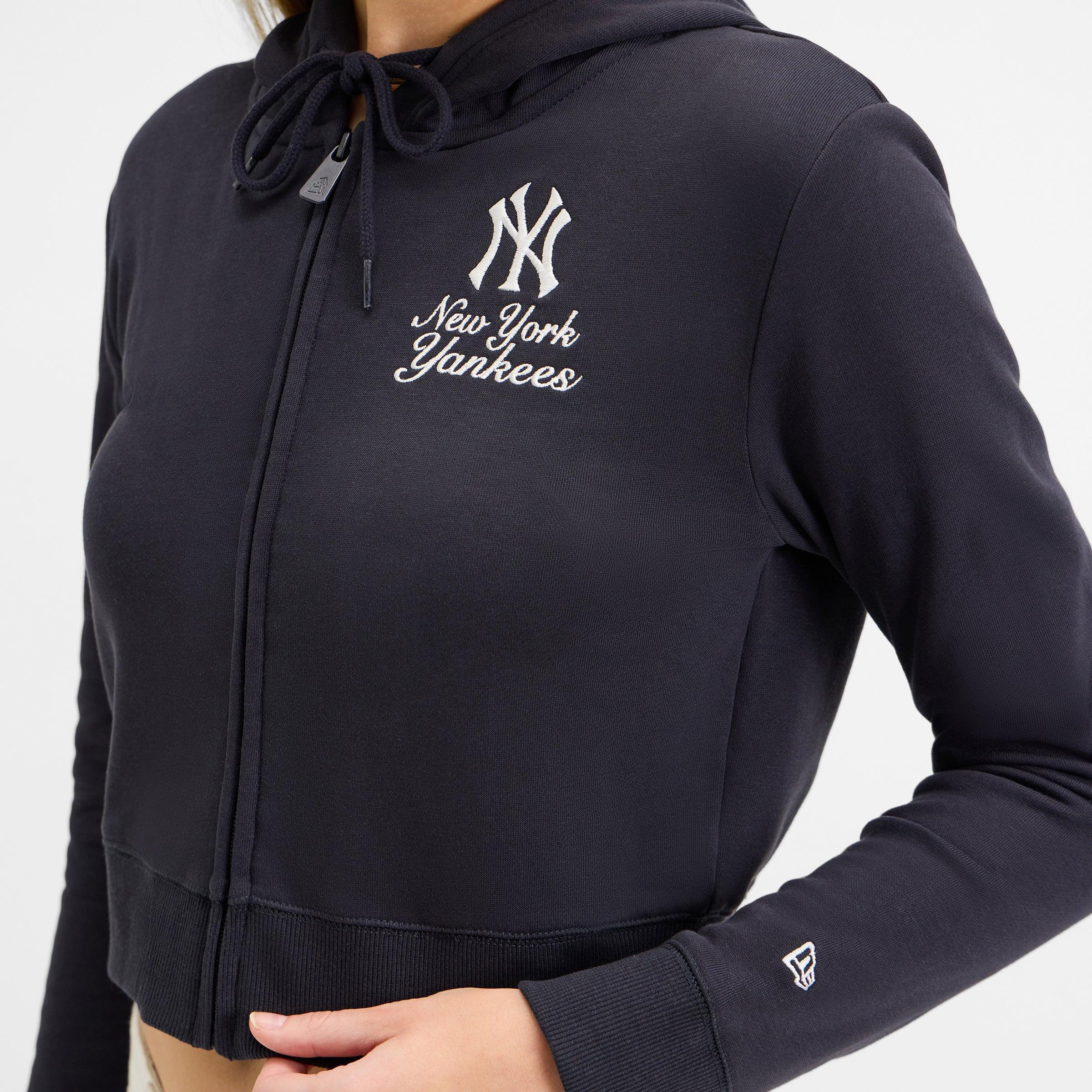 Atlanta Braves Game Day Cropped Women's Zipper Hoodie Female Product Image