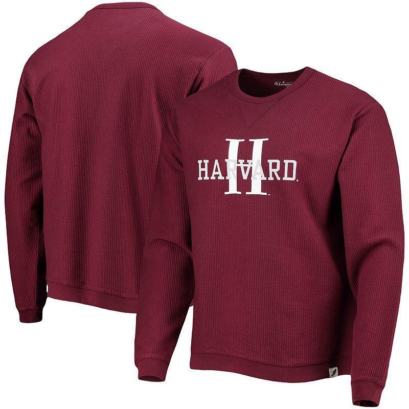 Mens League Collegiate Wear Crimson Harvard Crimson Timber Pullover Sweatshirt Product Image