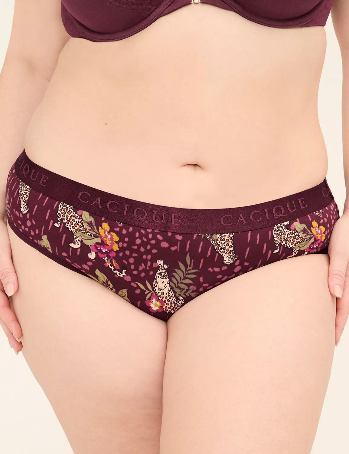 Cotton Hipster Panty With Wide Waistband Product Image