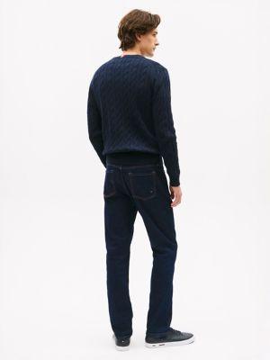 Cable Knit Crewneck Sweater Product Image