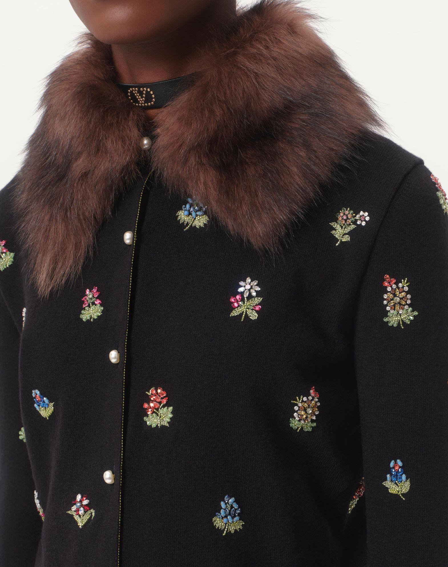 Embroidered Cardigan Product Image