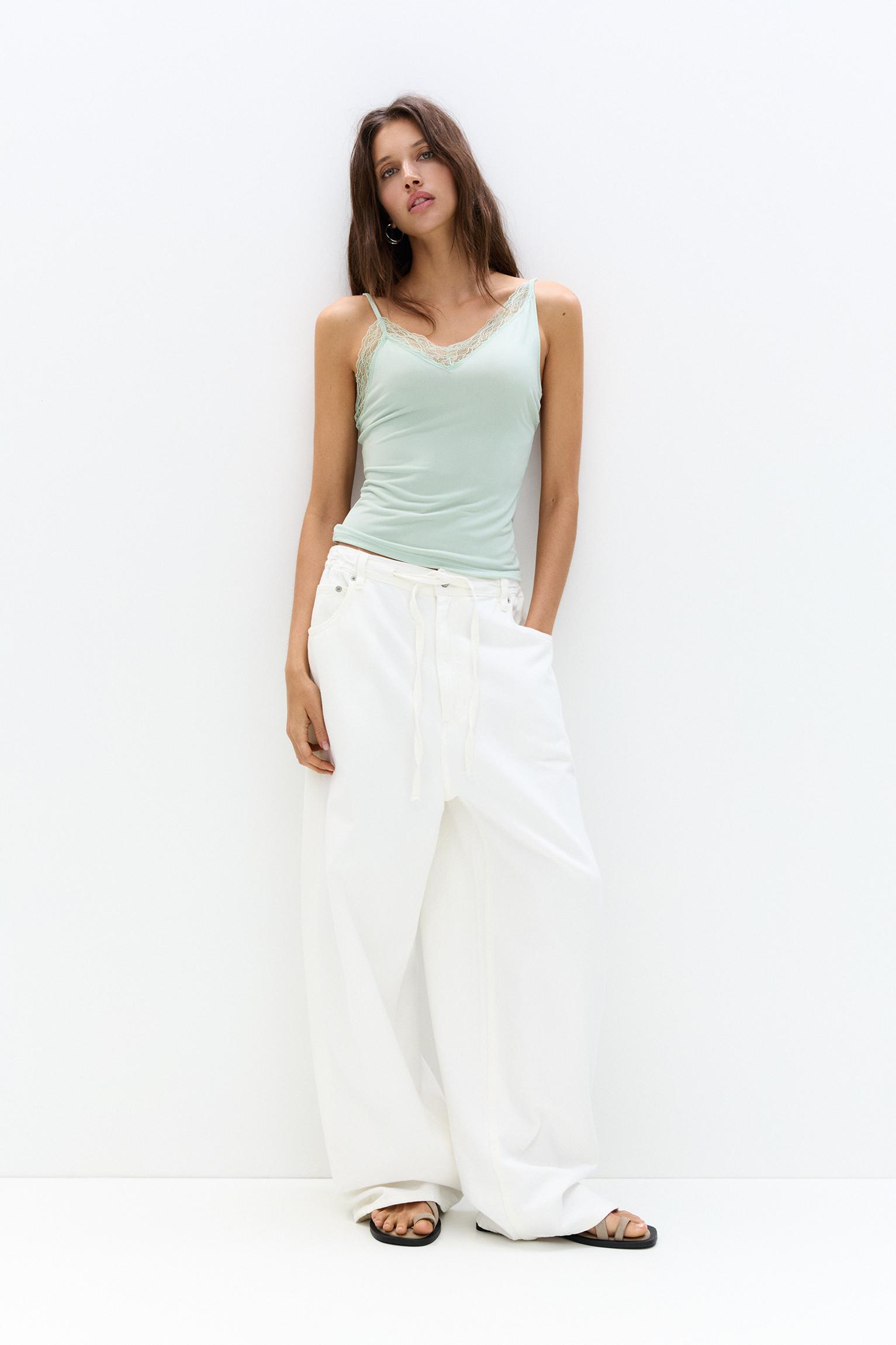 Asymmetric camisole top Product Image