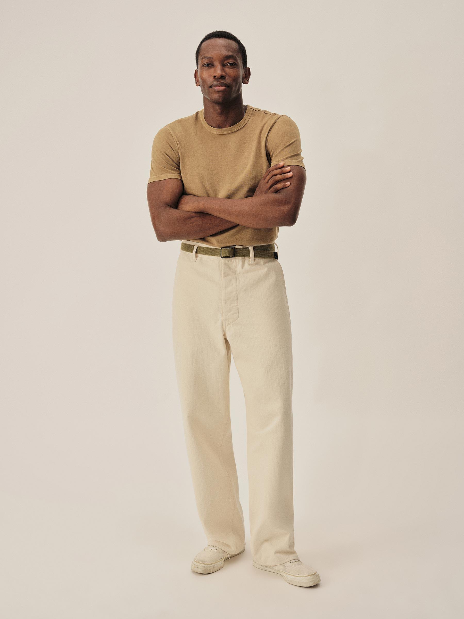 Seeded Natural Bulkhead Dungaree Product Image