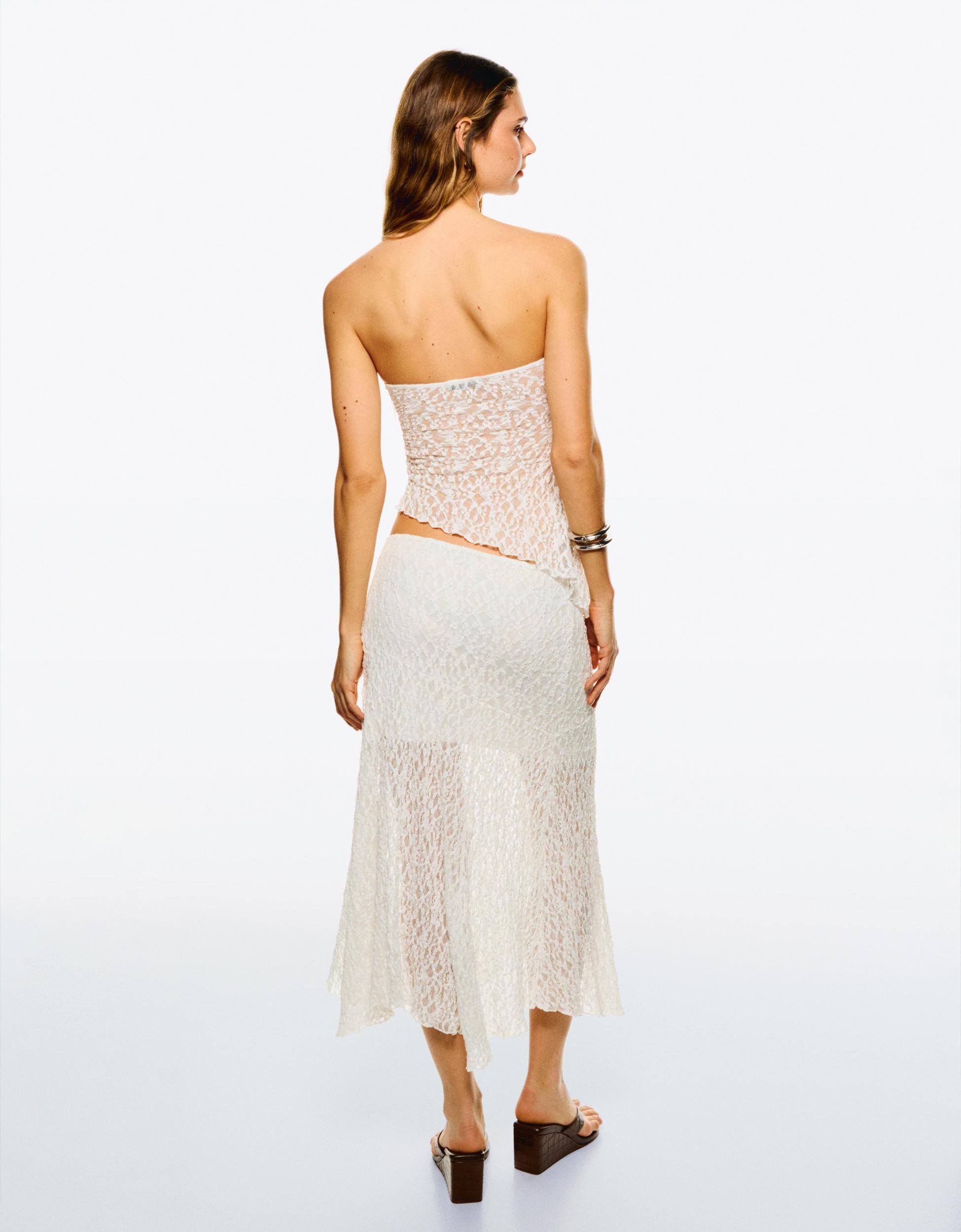 Lace bandeau top Product Image