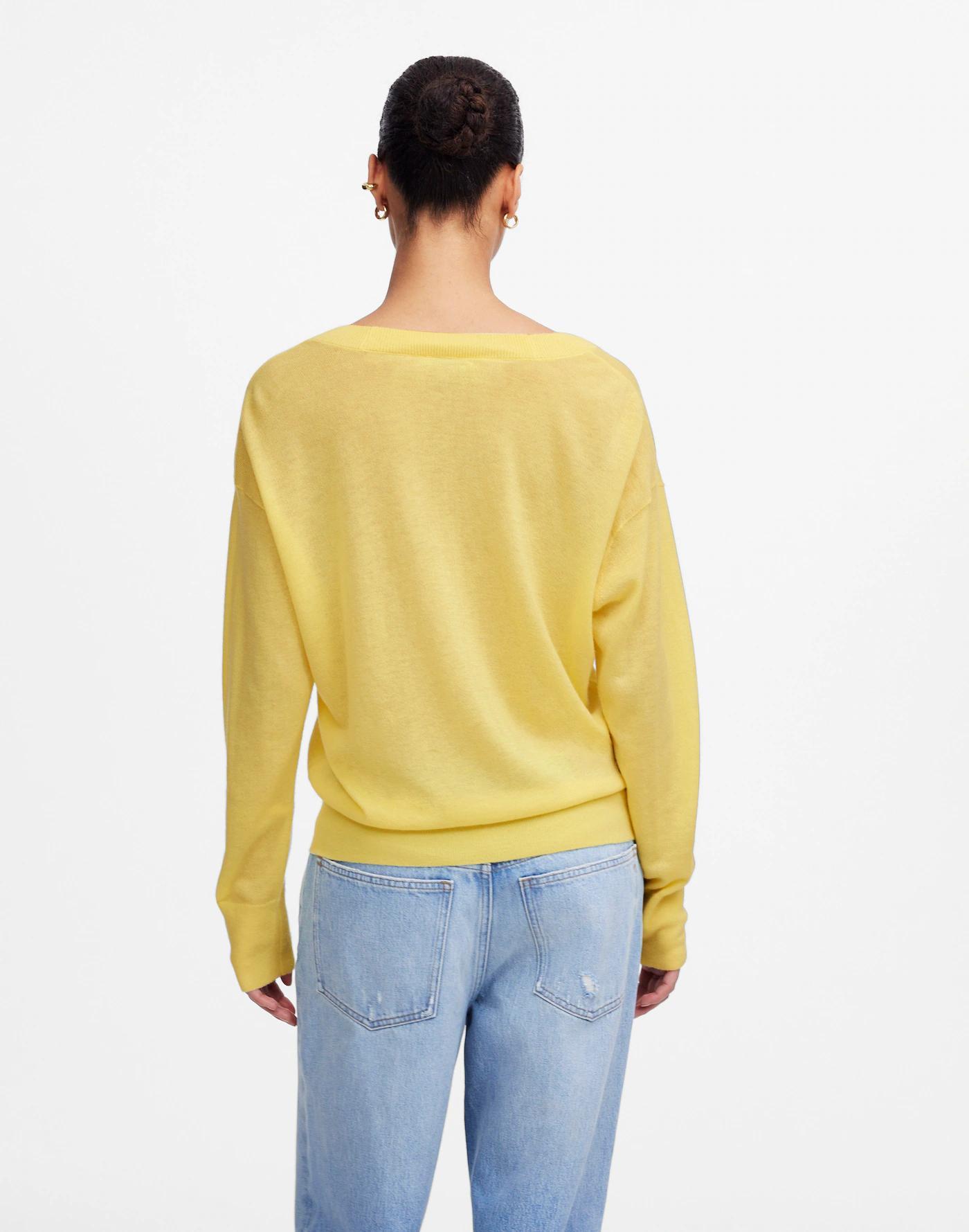 Cashmere U-Neck Pullover Product Image