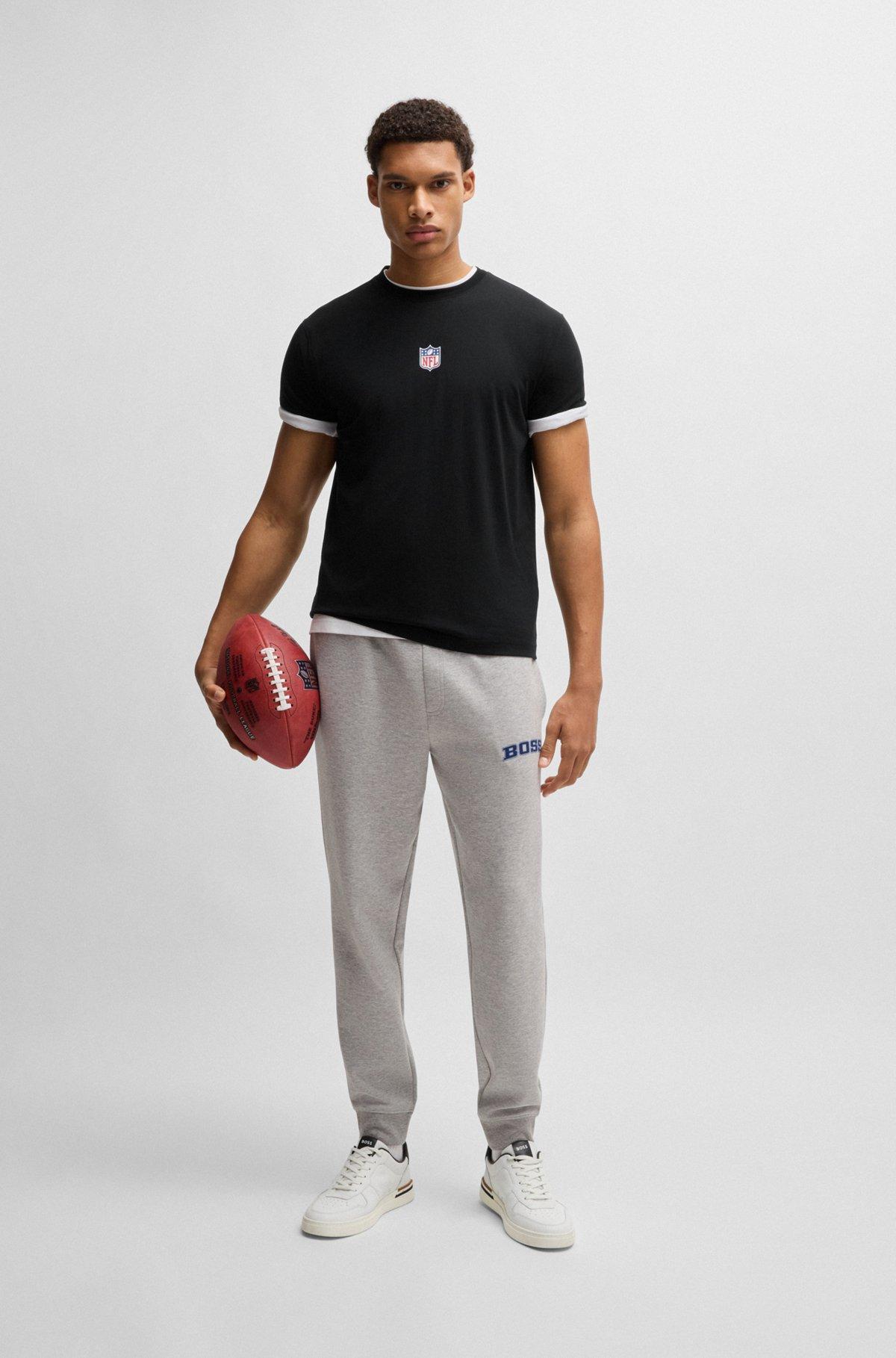 BOSS x NFL stretch-cotton T-shirt with special branding Product Image