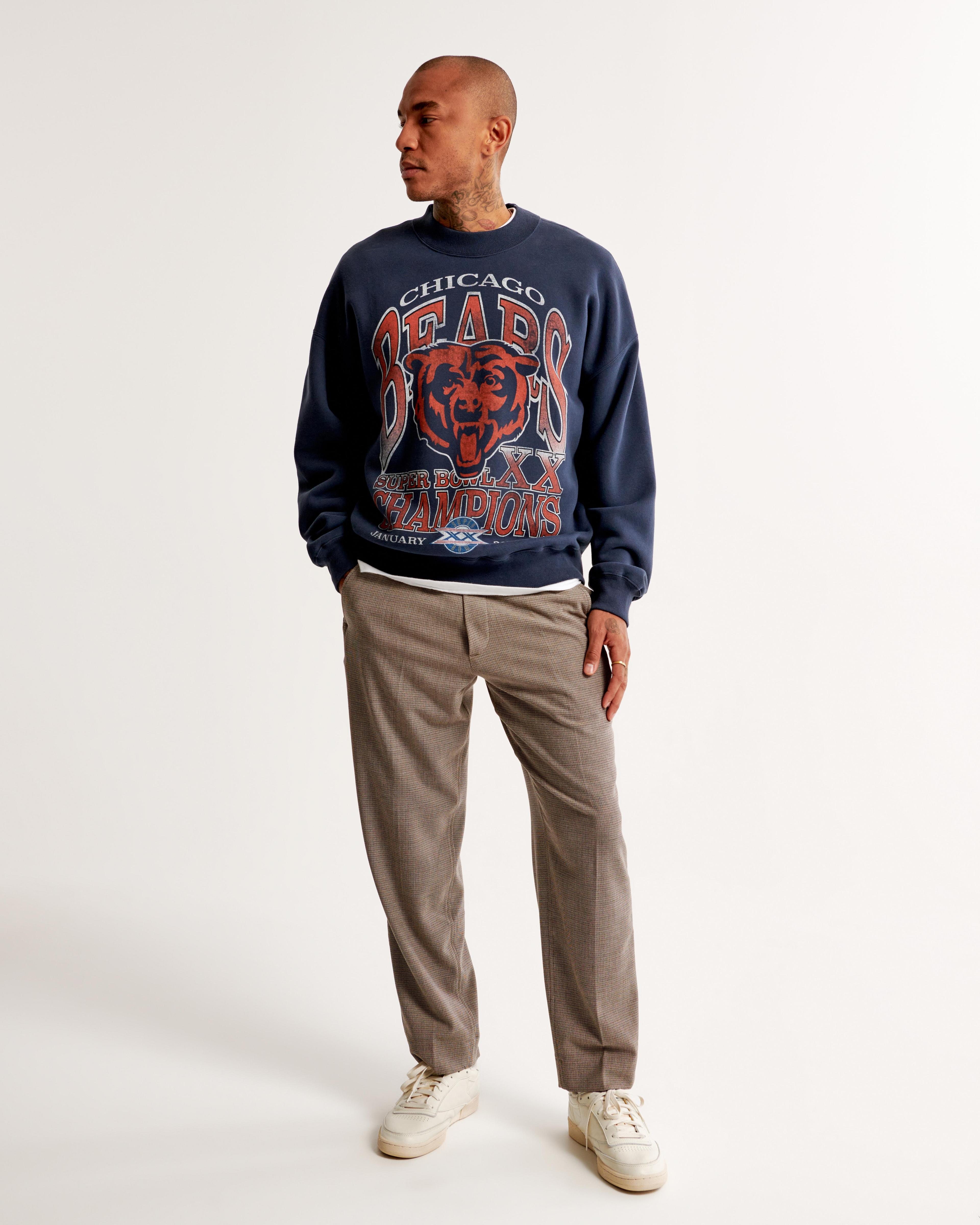 Denver Broncos Graphic Crew Sweatshirt Product Image