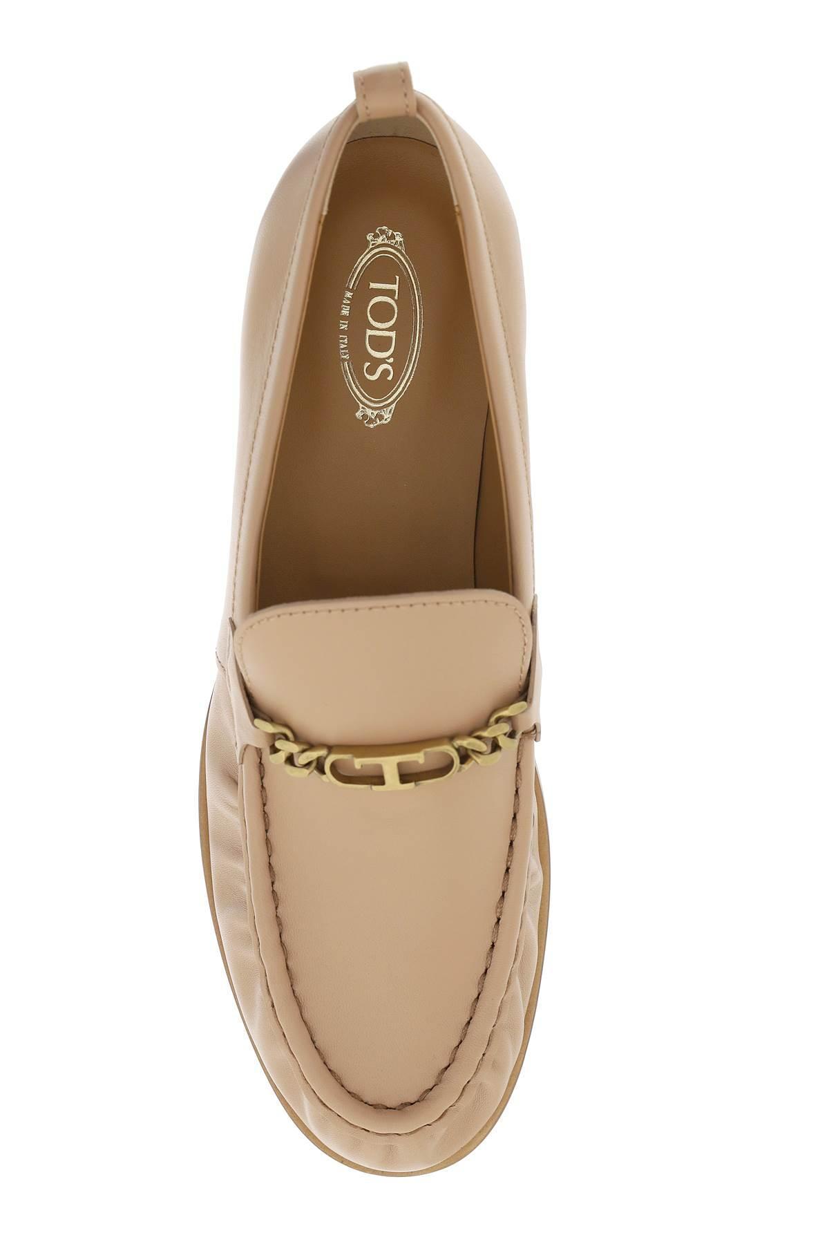 TOD'S Loafer Mit Logo In Brown Product Image