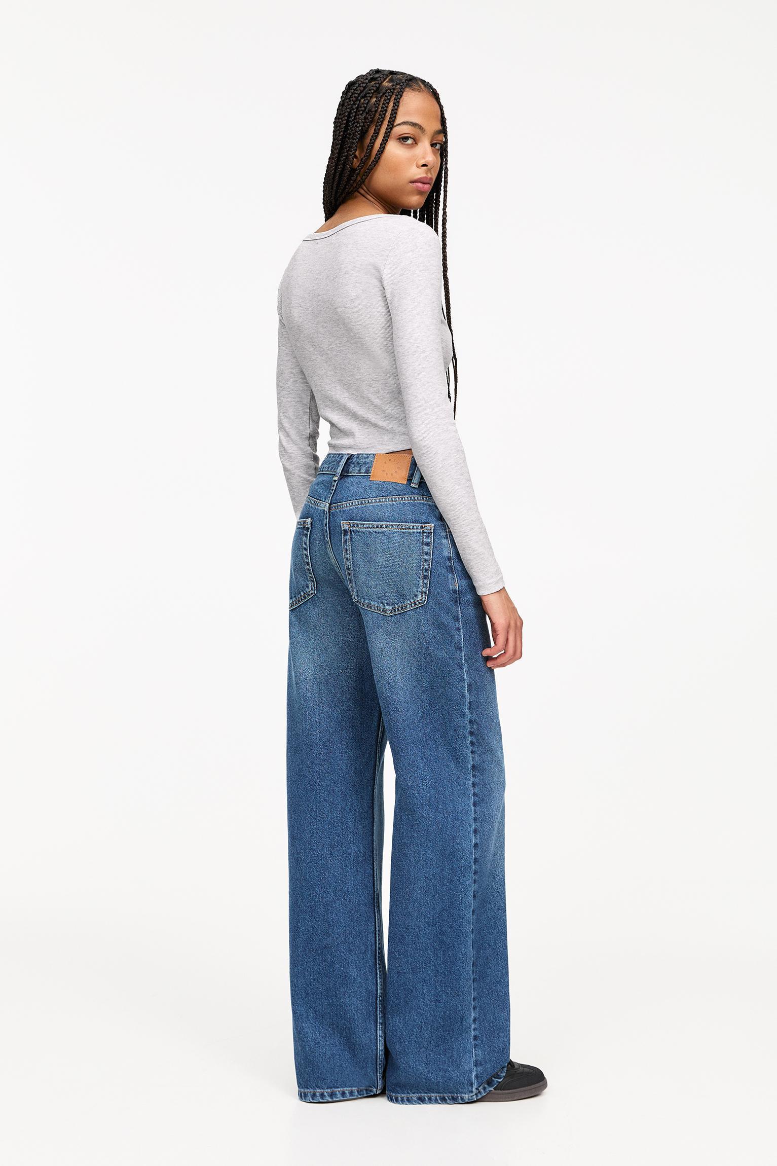 Ribbed long sleeve top Product Image