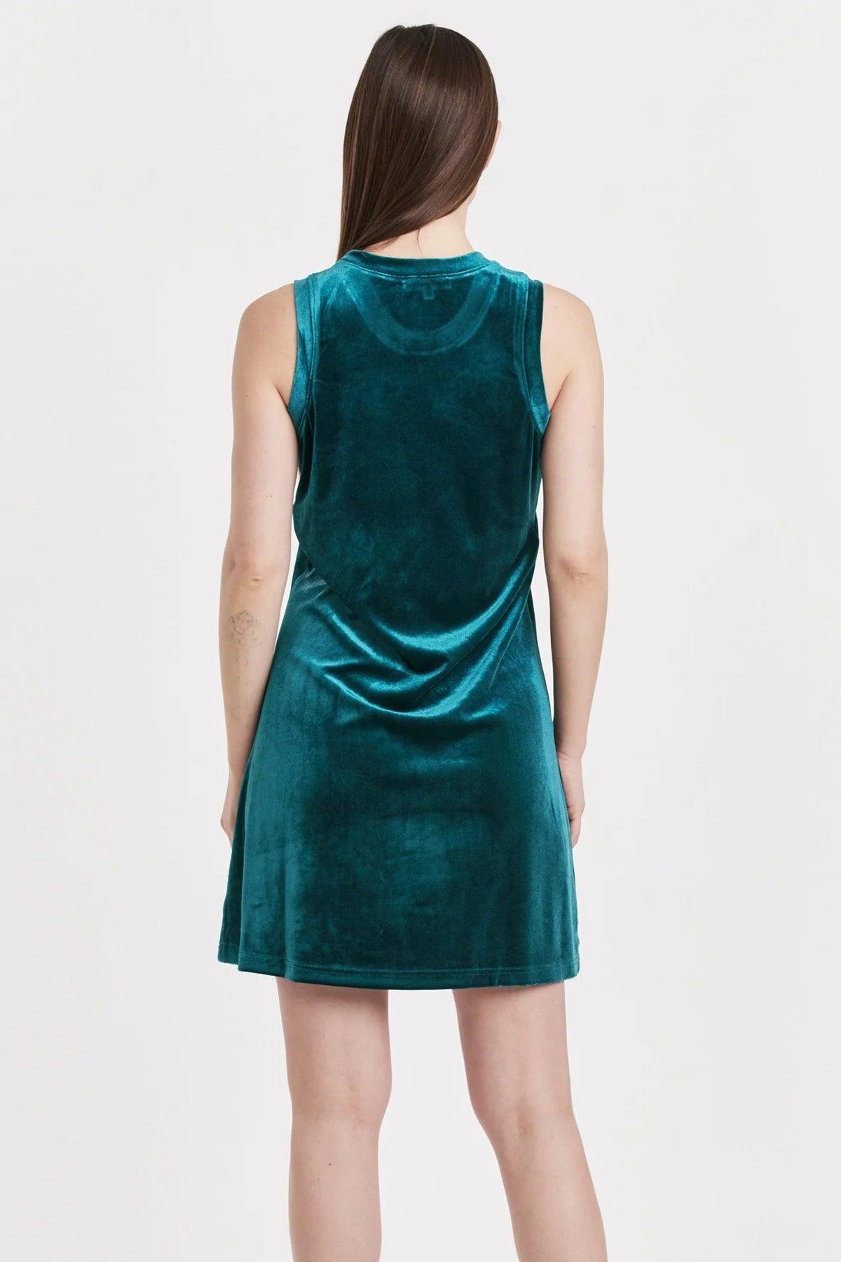 Justine Velvet Swing Dress Product Image