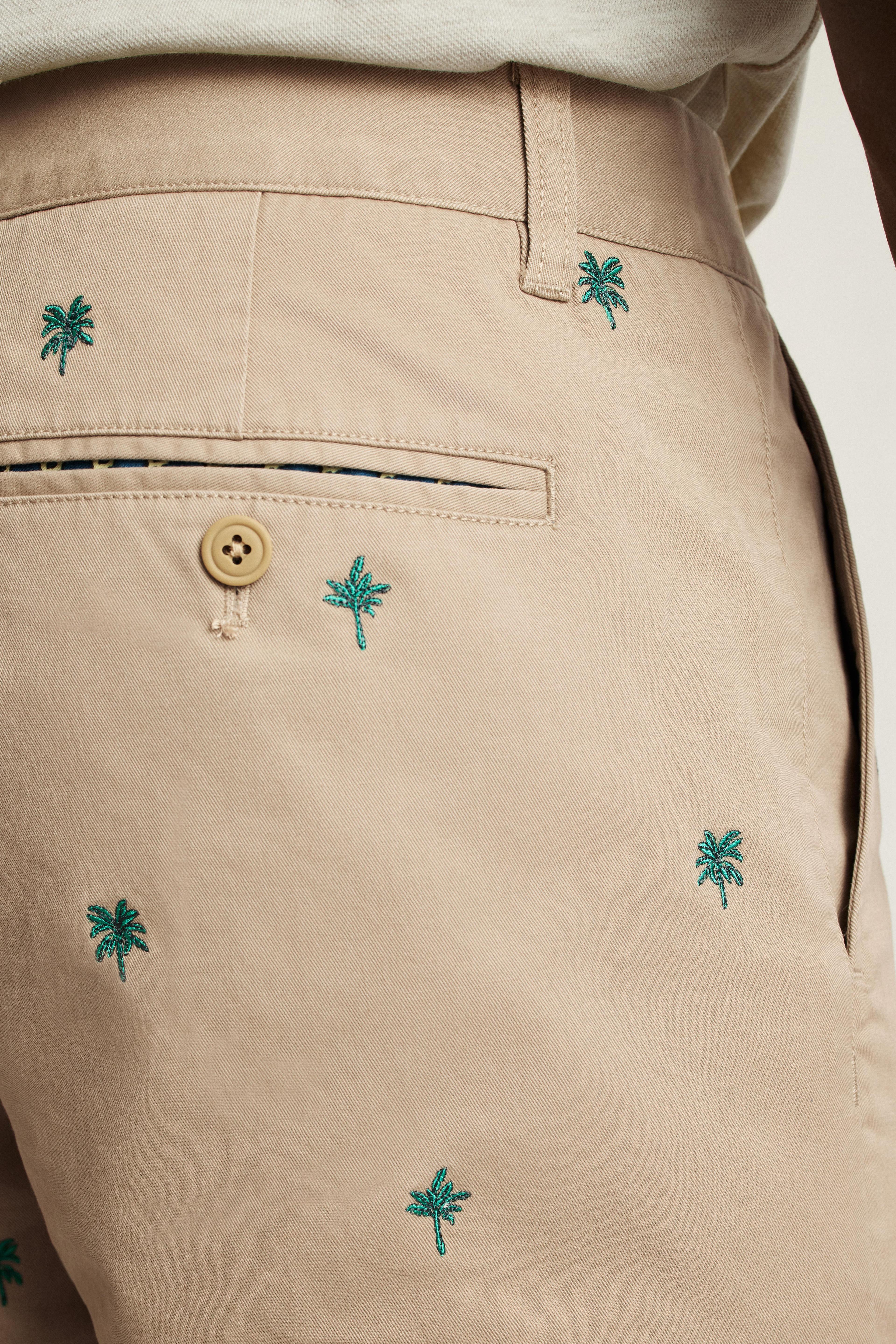 The Embroidered Chino Short Product Image