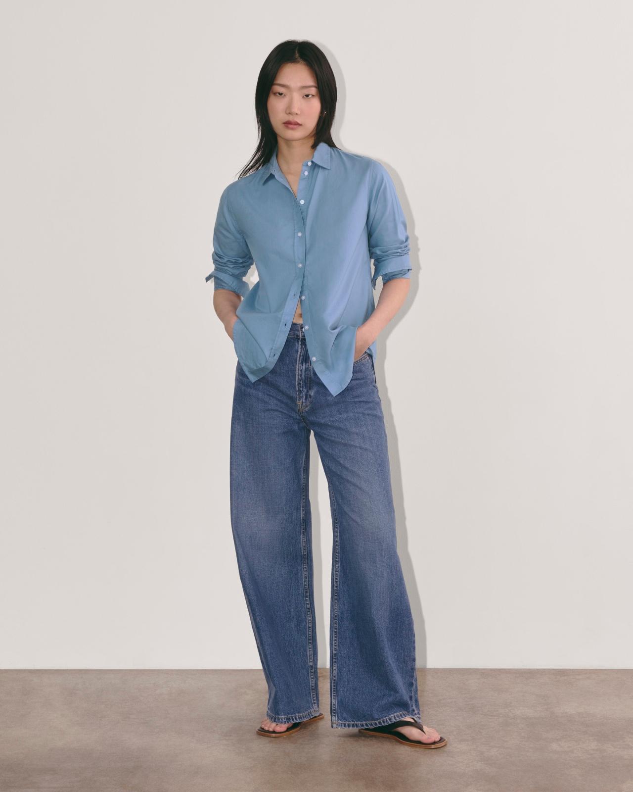 Womens Must-Have Shirt in Silky Cotton by Everlane Product Image