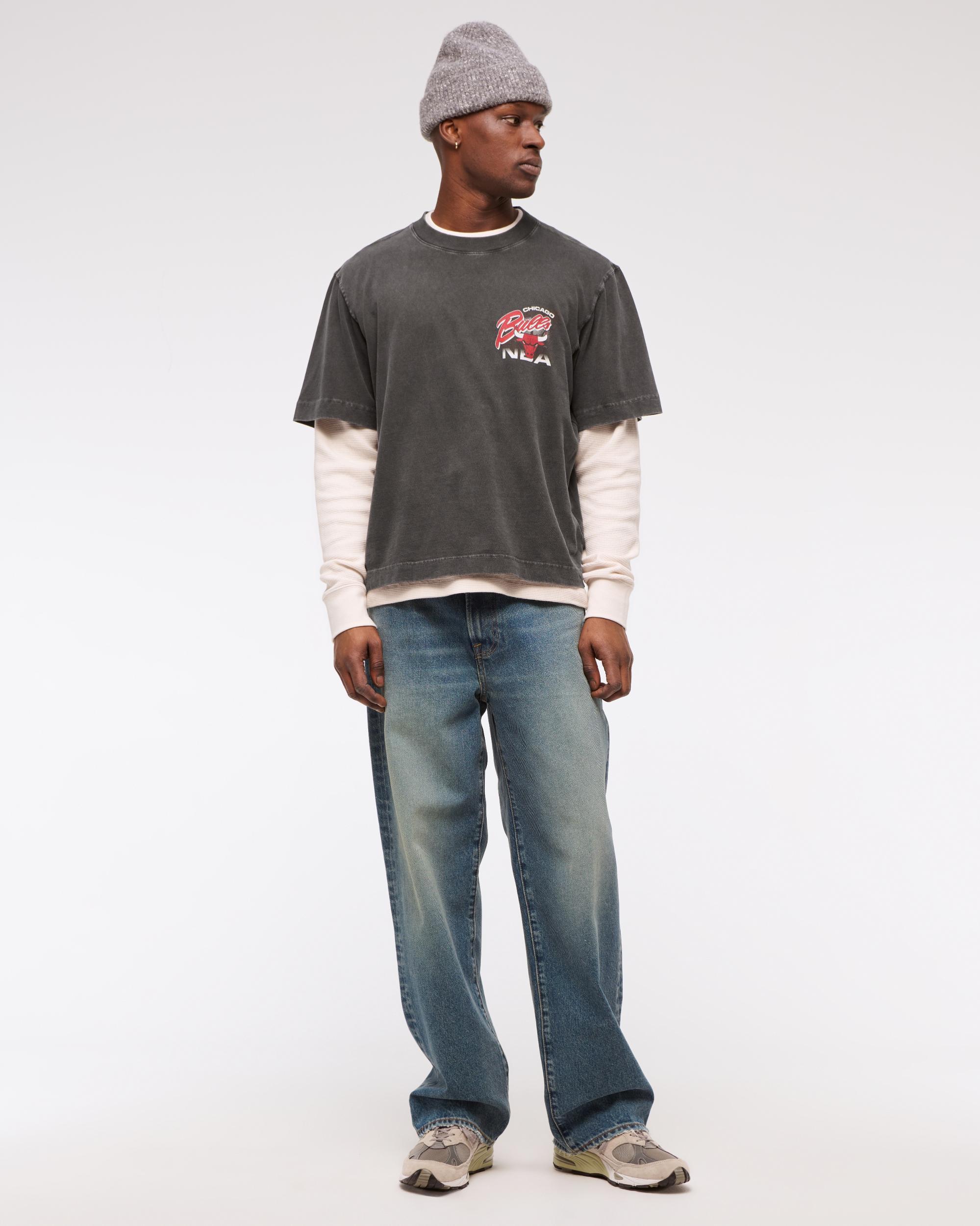 Cropped Minnesota Timberwolves Graphic Tee Product Image