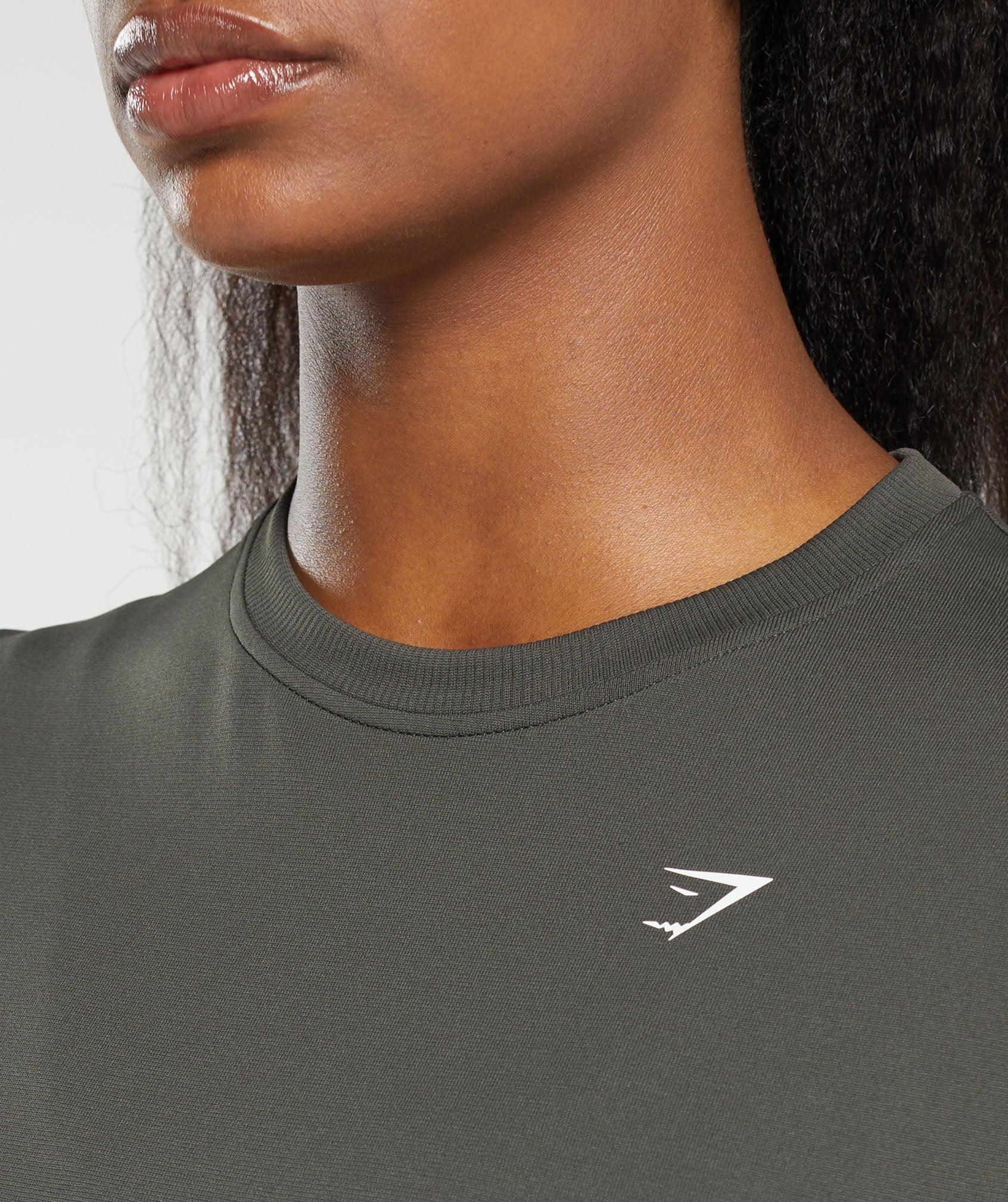 Gymshark Everyday Seamless T-Shirt - Strength Green Female Product Image