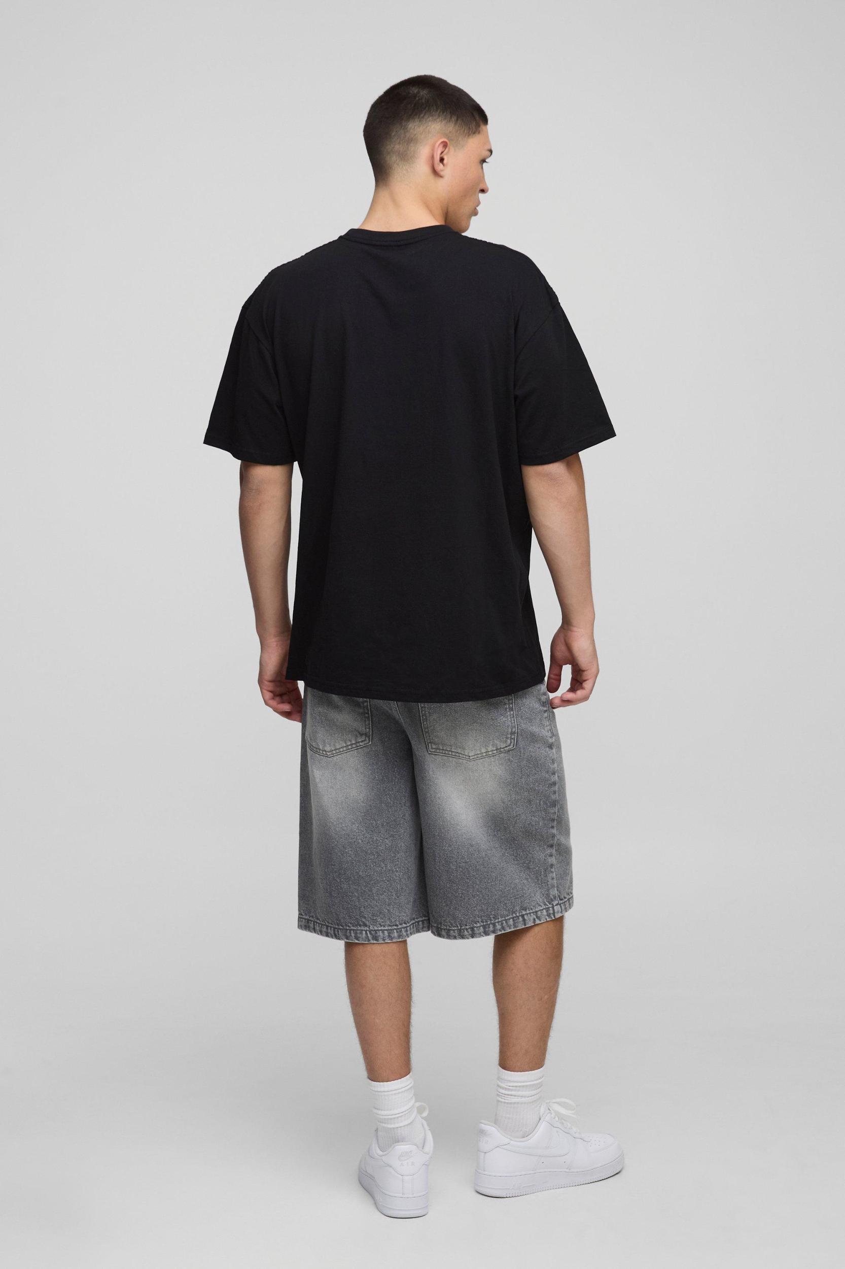 Oversized Hummer License Graphic T Shirt | boohooMAN USA Product Image