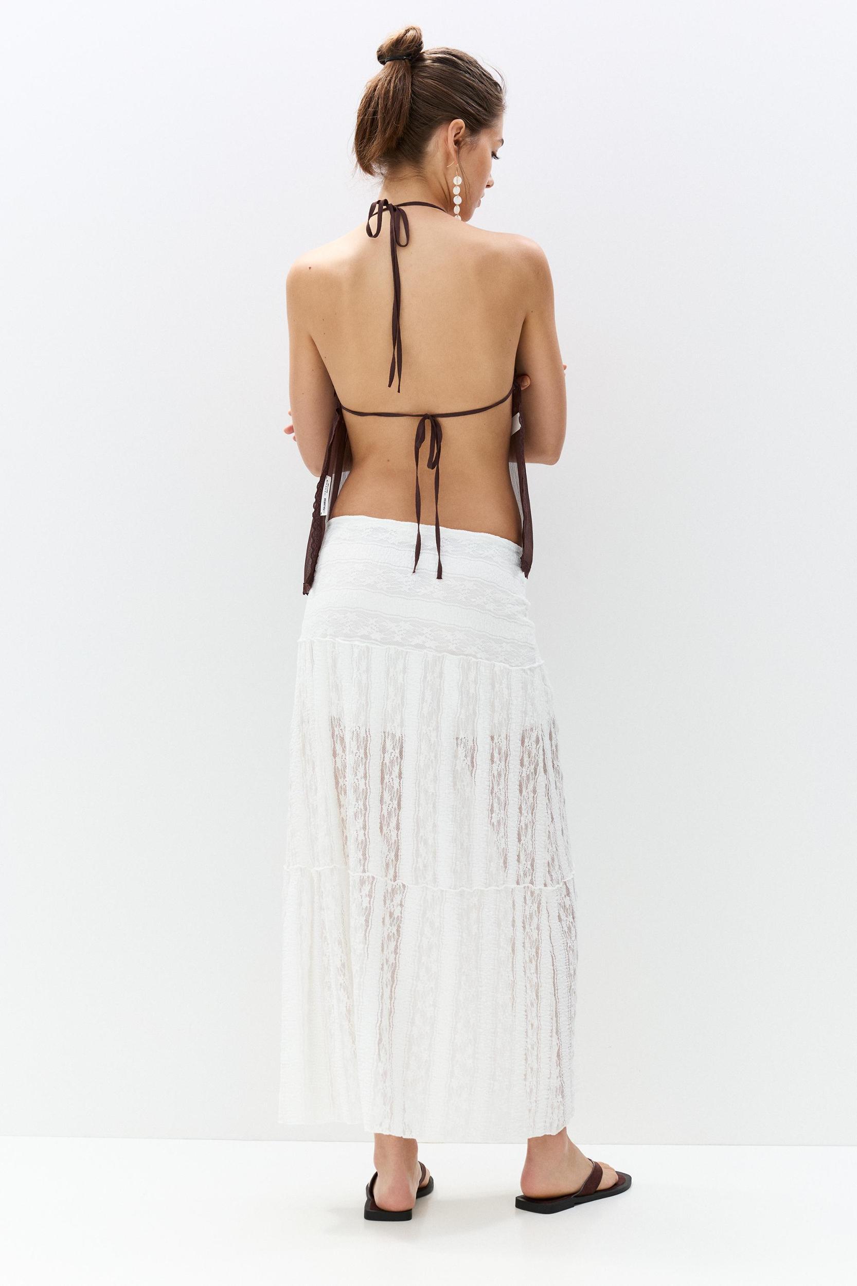 Lace midi skirt Product Image