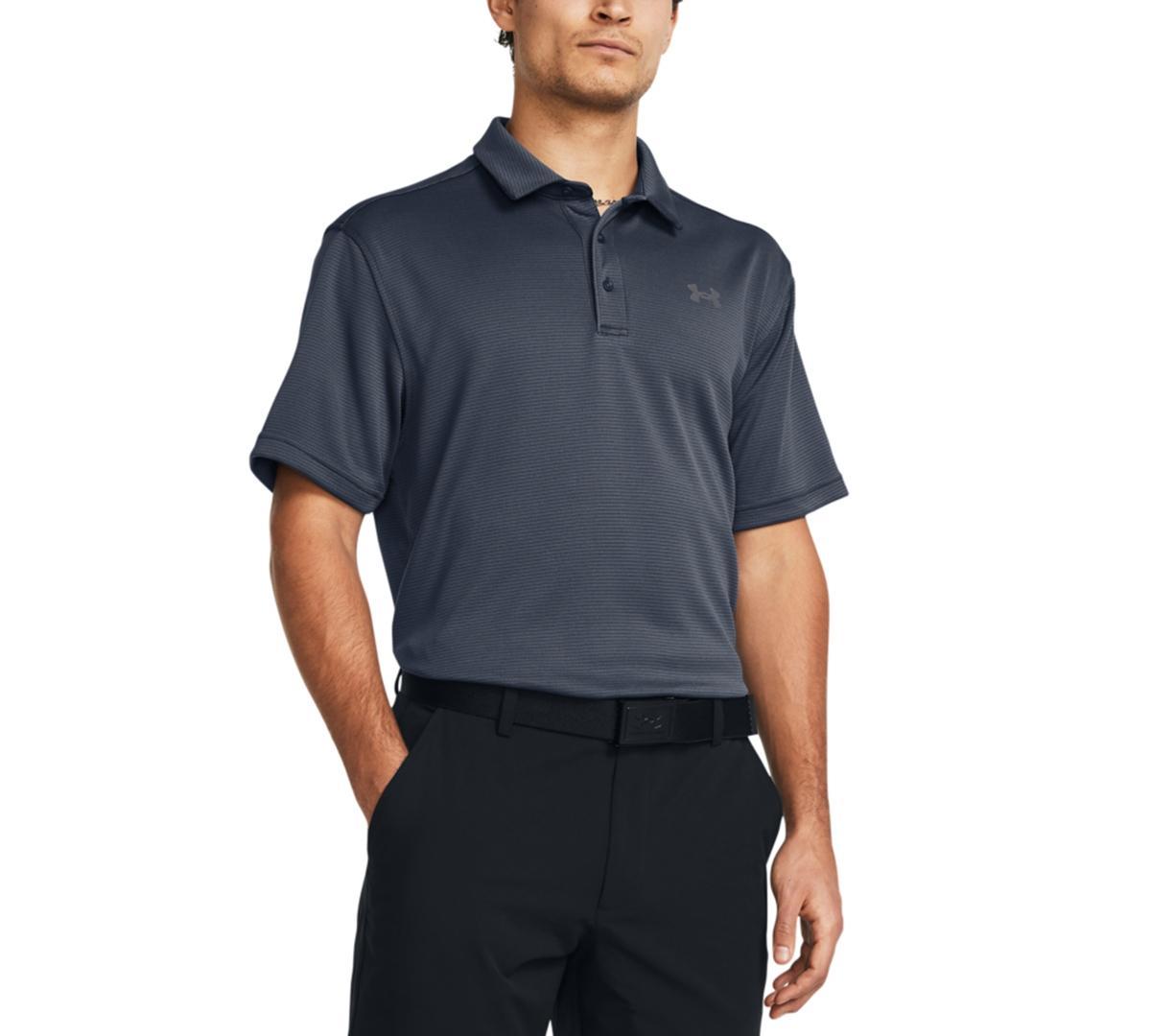 Men's Under Armour Tech Polo, Size: Small, Downpour Gray Product Image